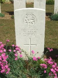 Blighty Valley Cemetery - Hough, W