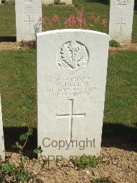 Blighty Valley Cemetery - Hughes, W