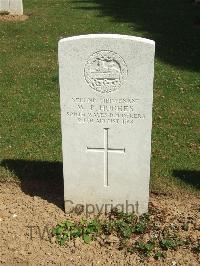 Blighty Valley Cemetery - Hughes, W P