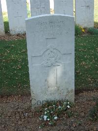 Blighty Valley Cemetery - Hyde, Albert Edward