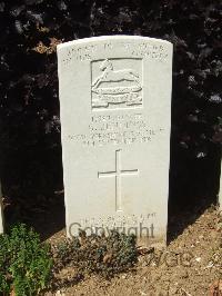 Blighty Valley Cemetery - Jennings, G