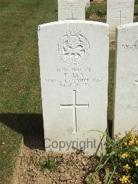 Blighty Valley Cemetery - Lea, F