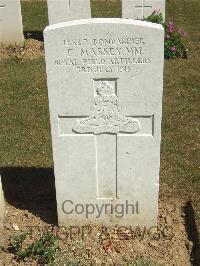 Blighty Valley Cemetery - Massey, F