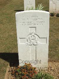 Blighty Valley Cemetery - Parnell, W F