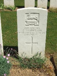 Blighty Valley Cemetery - Sanderson, G