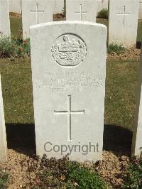 Blighty Valley Cemetery - Strickland, D J