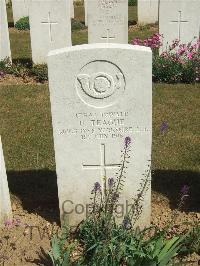 Blighty Valley Cemetery - Teague, F