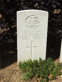 Blighty Valley Cemetery - Wadsworth, H