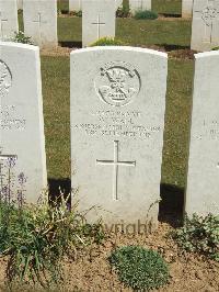 Blighty Valley Cemetery - Wall, W