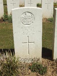 Blighty Valley Cemetery - Weeks, A