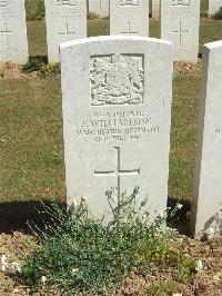 Blighty Valley Cemetery - Williamson, J