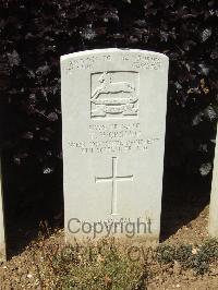 Blighty Valley Cemetery - Worsnop, T