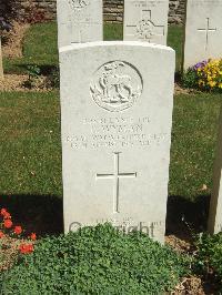 Blighty Valley Cemetery - Wyman, Charles