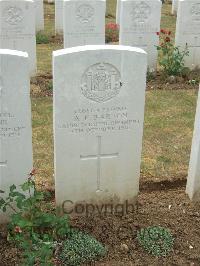 Connaught Cemetery - Barton, F