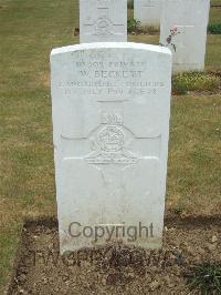 Connaught Cemetery - Beckett, William