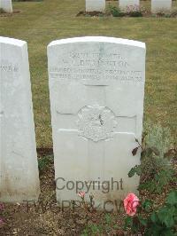 Connaught Cemetery - Billington, William Charles