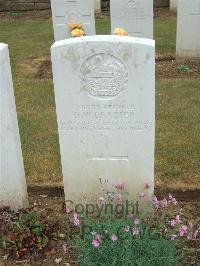 Connaught Cemetery - Brazier, Robert William