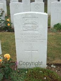 Connaught Cemetery - Brogden, A P