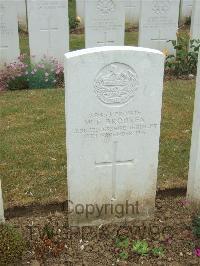 Connaught Cemetery - Brookes, W F