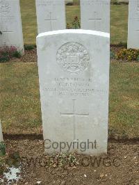 Connaught Cemetery - Brown, C