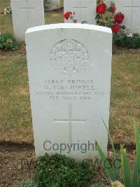 Connaught Cemetery - Caldwell, D