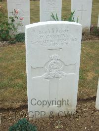 Connaught Cemetery - Canavan, P