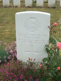 Connaught Cemetery - Cooper, E