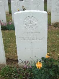 Connaught Cemetery - Cox, C