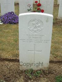 Connaught Cemetery - Dixon, D