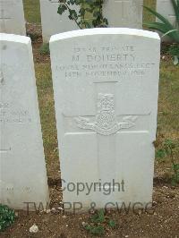 Connaught Cemetery - Doherty, M