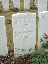 Connaught Cemetery - Dorrell, F T