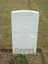 Connaught Cemetery - Edwards, W