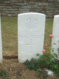 Connaught Cemetery - Foster, Edgar Frederick