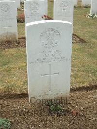 Connaught Cemetery - Fox, A