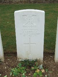 Connaught Cemetery - Gardner, J