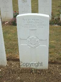 Connaught Cemetery - Gregory, T