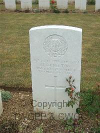 Connaught Cemetery - Hamilton, M