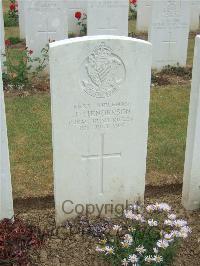 Connaught Cemetery - Henderson, J