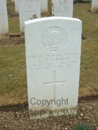 Connaught Cemetery - Hopkins, L J