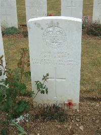 Connaught Cemetery - Hulbert, F E