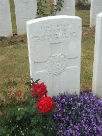 Connaught Cemetery - Jordan, J