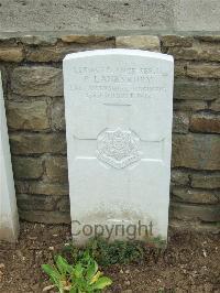 Connaught Cemetery - Lanksbury, P