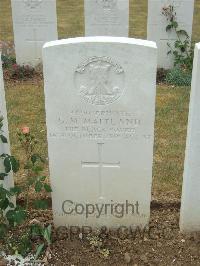 Connaught Cemetery - Maitland, G M