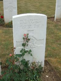 Connaught Cemetery - McCarthy, R