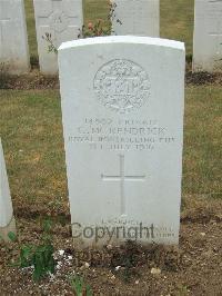 Connaught Cemetery - McKendrick, C