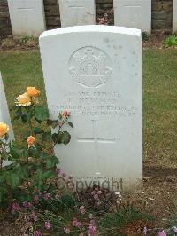 Connaught Cemetery - Newman, Frank