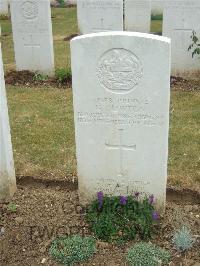 Connaught Cemetery - Newton, Galliard