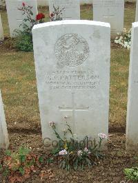 Connaught Cemetery - Patterson, G P