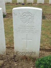 Connaught Cemetery - Rice, William