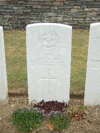 Connaught Cemetery - Risley, E A